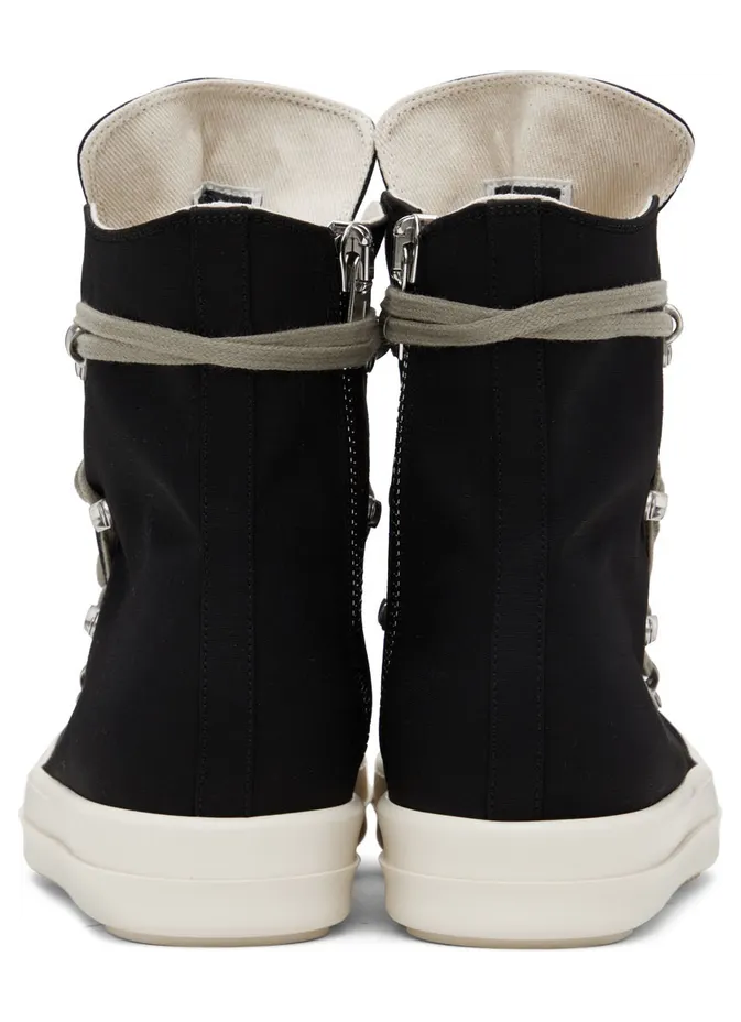 Rick Owens Drkshdw Black Hexagon Sneakers (DU02B4805 MU) (2)