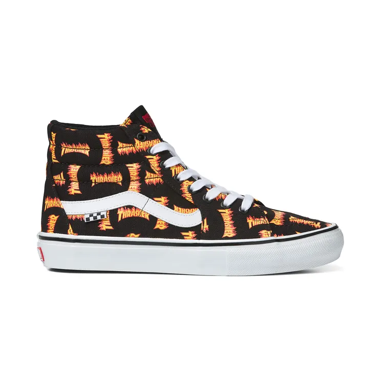 Vans Sk8-Hi “Allover Thrasher Logo” (VN0A5FCCBML)