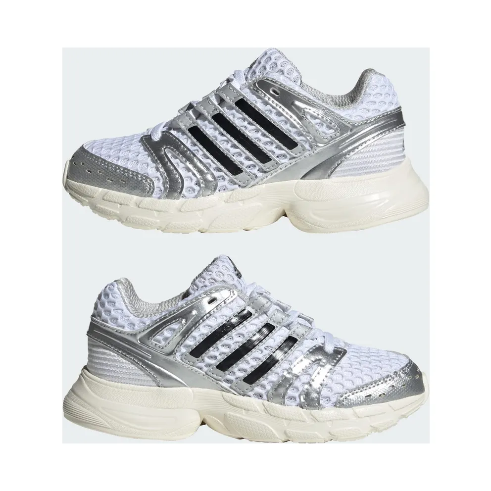Adidas ADISTAR CONTROL 5 ELASTIC LACE Shoes Cloud White / Silver Metallic / Grey One (KK4248)