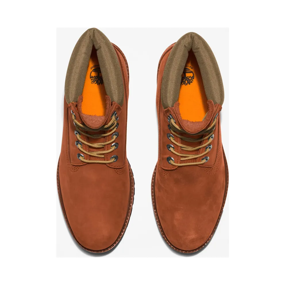 Timberland 6″ Premium Waterproof Boot Medium Brown Nubuck (TB0A2CQB715)