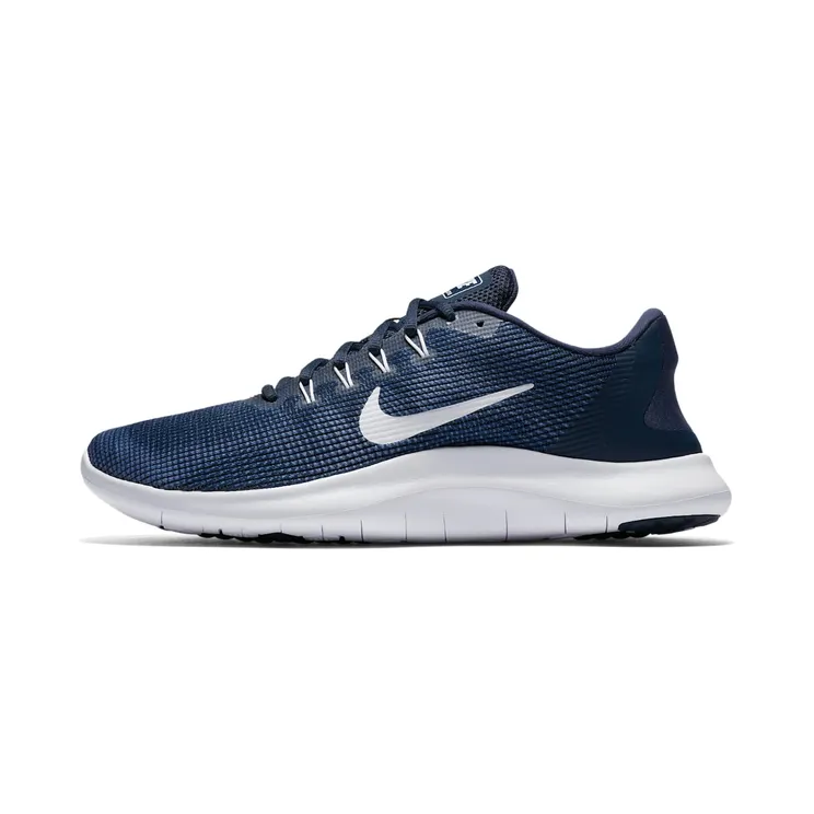 Nike Flex 2018 Rn “Midnight Navy / Blue Recall / Purple Slate / White” (AA7397-400)