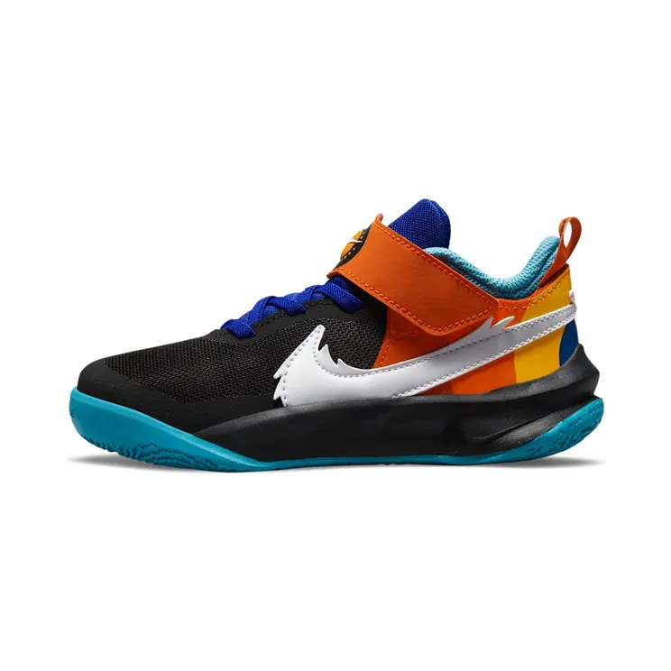 Nike Team Hustle D 10 SE Space Jam “Black / Hyper Royal / Orange / White” (DH8055-001)