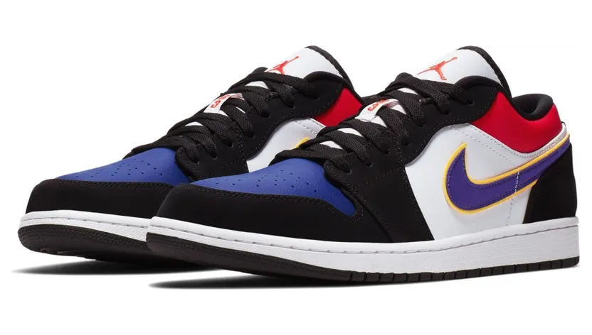Air Jordan 1 Low Lakers Top 3 (CJ9216-051)
