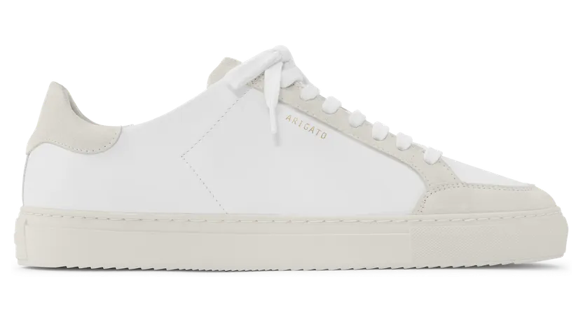 Axel Arigato Clean 90 Triple Sneaker “White,Beige” (F1578004)