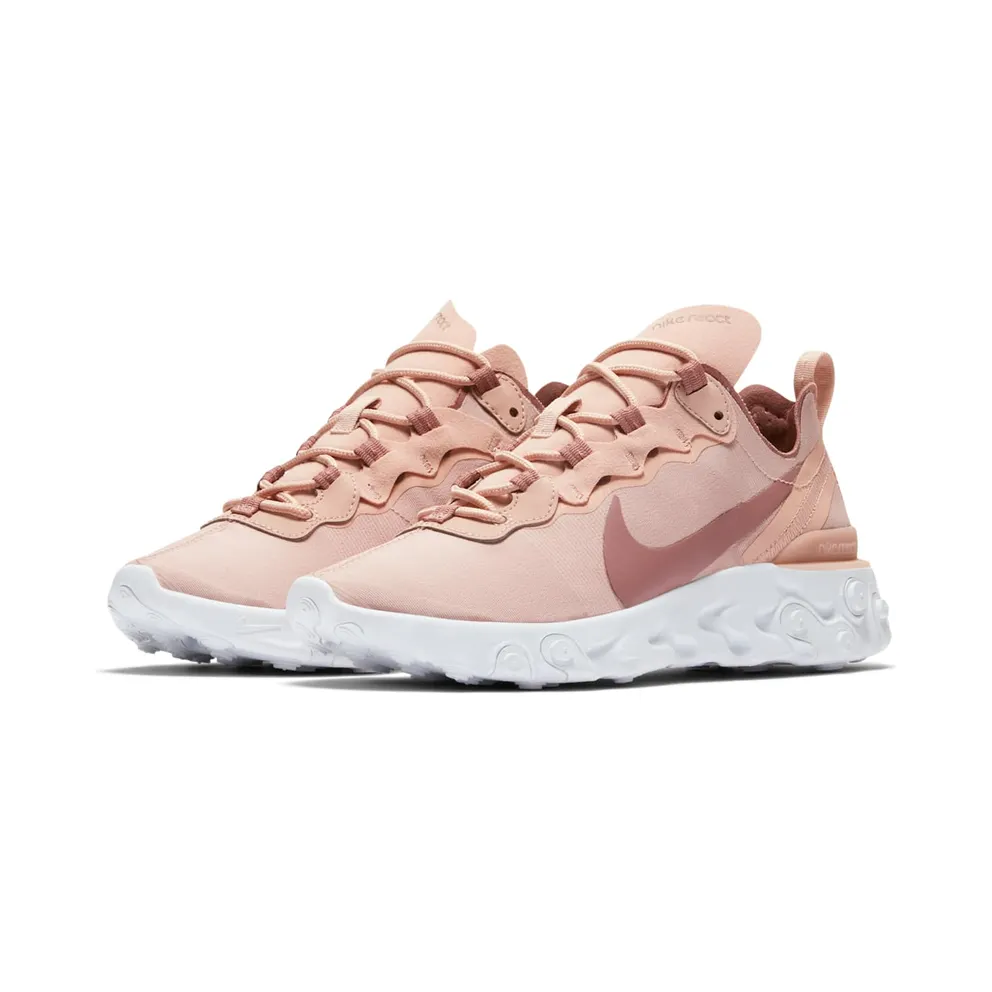 Nike React Element 55 Particle Beige (W) Particle Beige/Smokey Mauve-White (BQ2728-200)