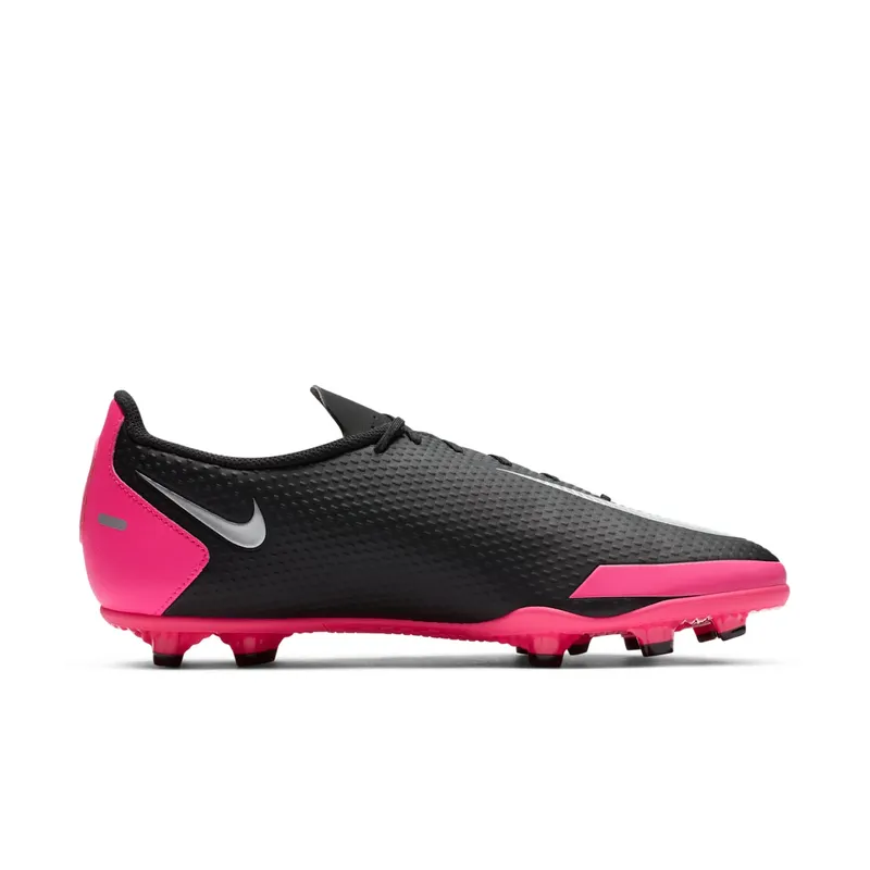 Nike Phantom GT Club MG Black Pink Blast Black/Pink Blast-Metallic Silver (CK8459-006)