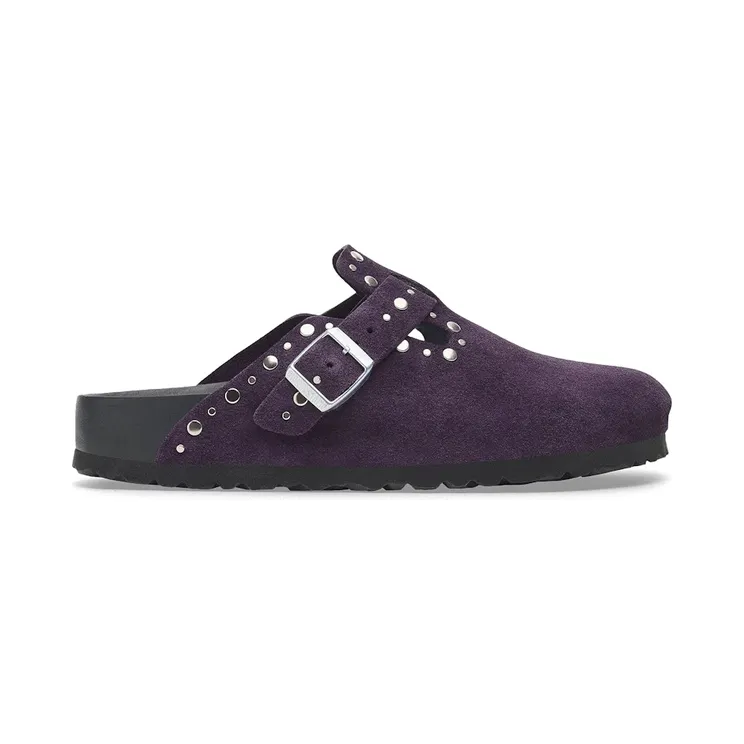Birkenstock Boston Rivets Suede Acai (1027845)