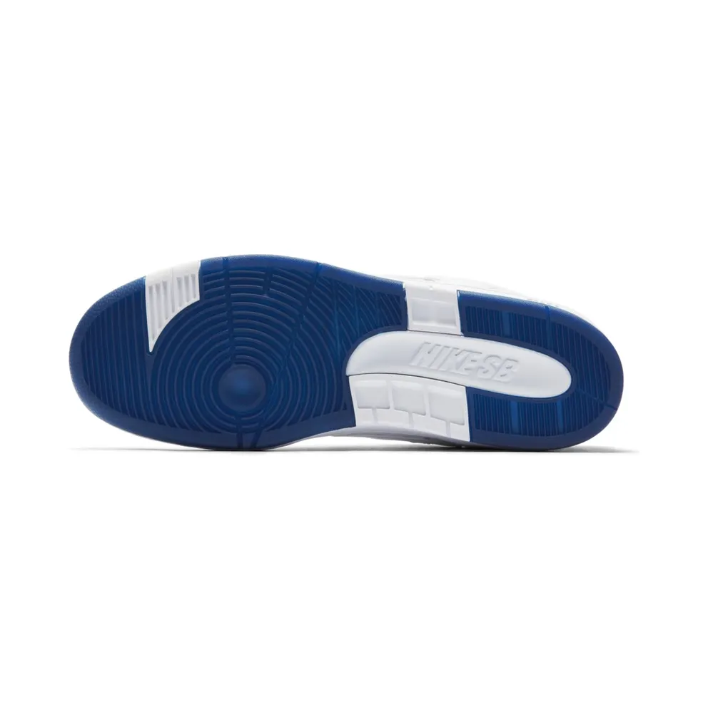 Nike SB Air Force 2 Low Kevin Bradley White/White-Blue Void (AO0298-114)