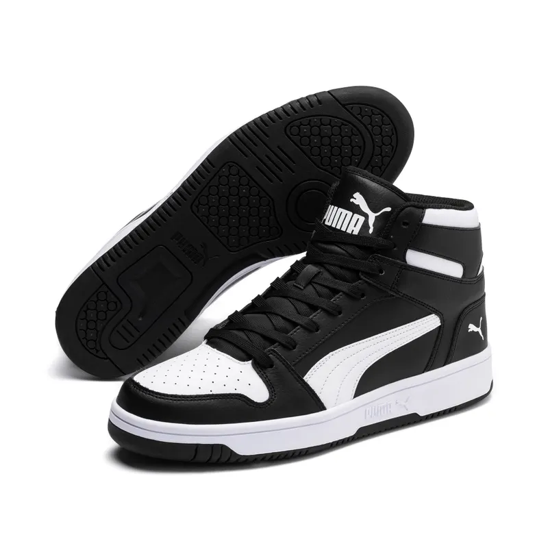 Puma Rebound Lay Up White/Black (369573-01)