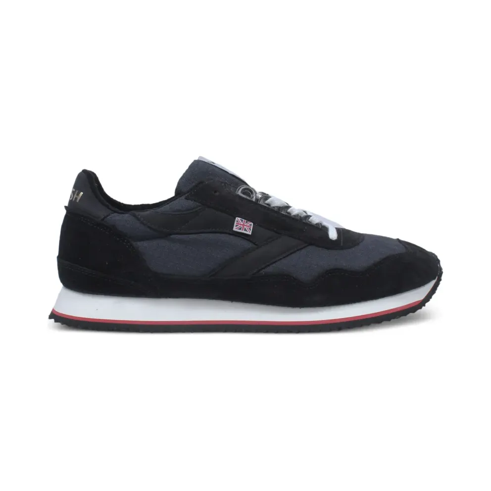 walsh mit Wildledereinsätzen – Black (ENS70093)