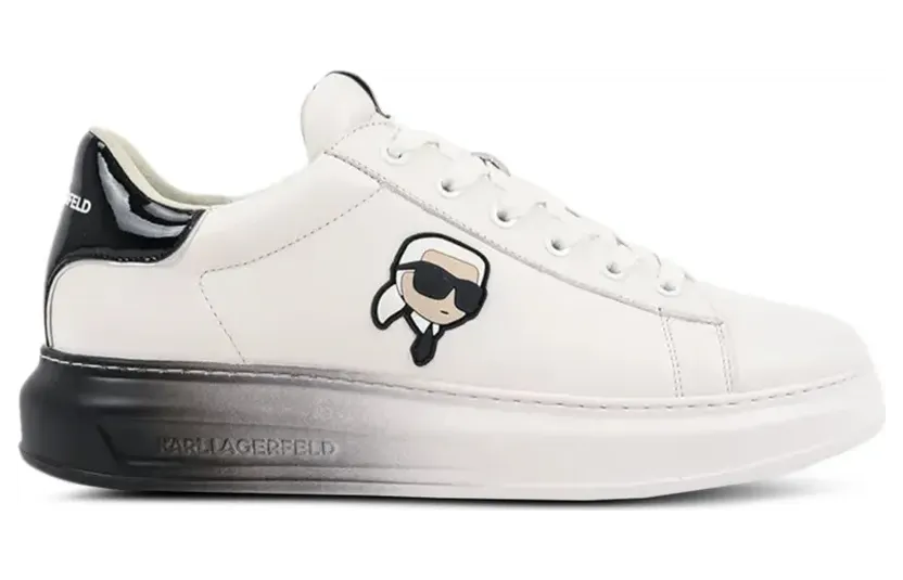 Karl Lagerfeld Sneakers met ombré-effect – Wit (KL52530F011)