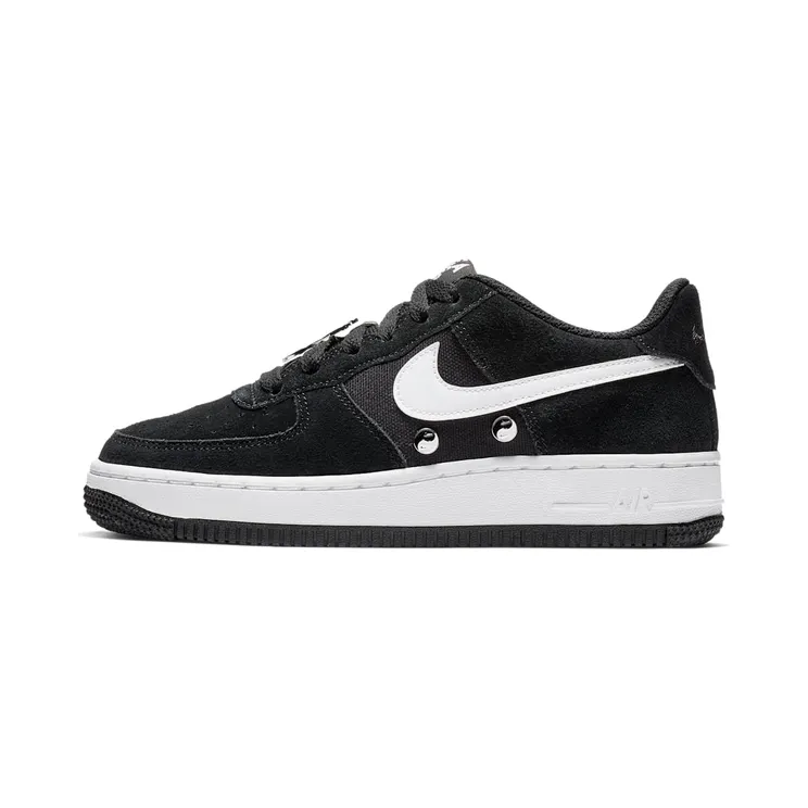Nike Air Force 1 Low Have a Nike Day Black (GS) “Black / White” (BQ8273-001)