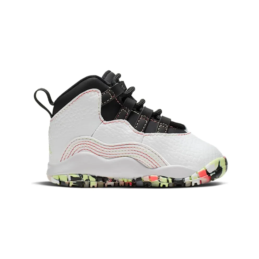 Jordan 10 Retro White Barely Volt Ember Glow (TD) White/Barely Volt-Black-Ember Glow (BV1845-176)