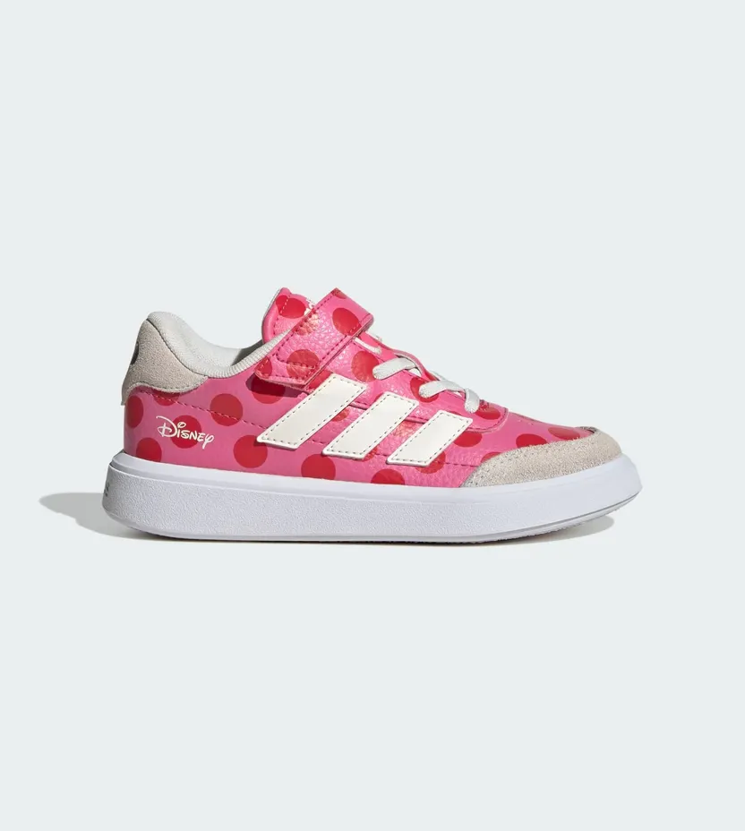 adidas Courtblock Disney Minnie Mouse Pink Fusion Off White Pure Ruby (IH6286)