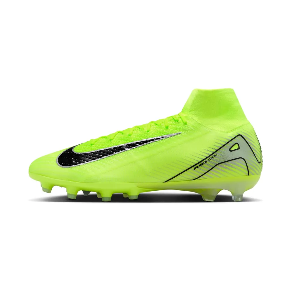 Nike Mercurial Superfly 10 Elite AG Volt Black (FQ8339-700)