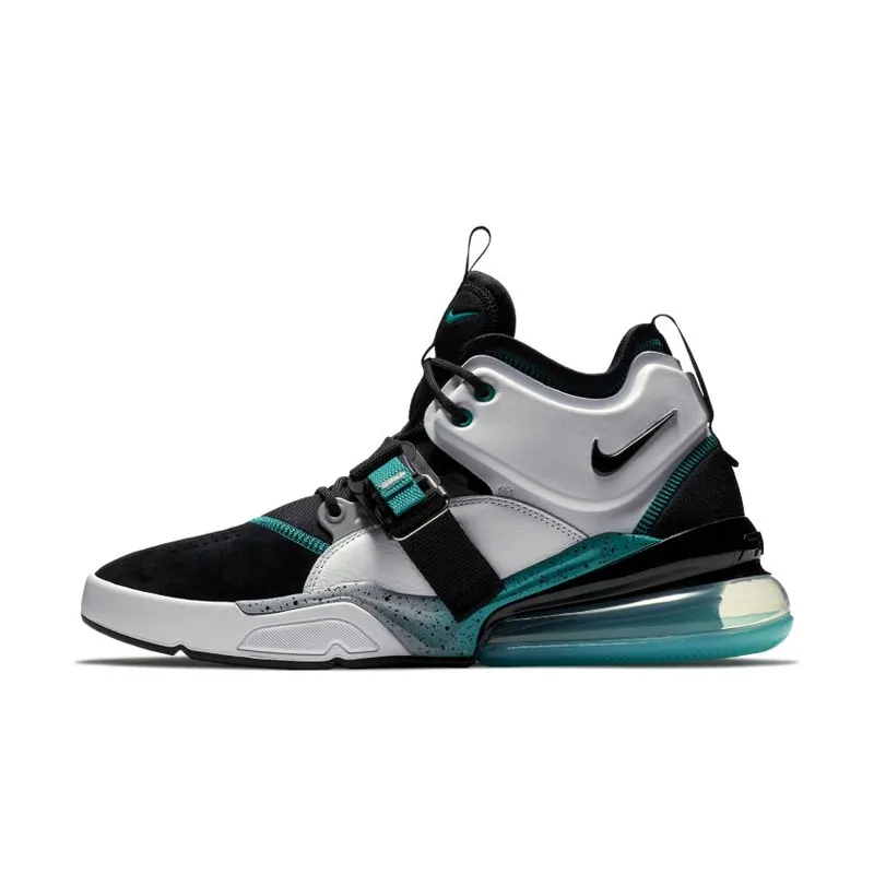 Nike Air Force 270 Command Force Black/Wolf Grey-Blue Emerald-White (AH6772-008)