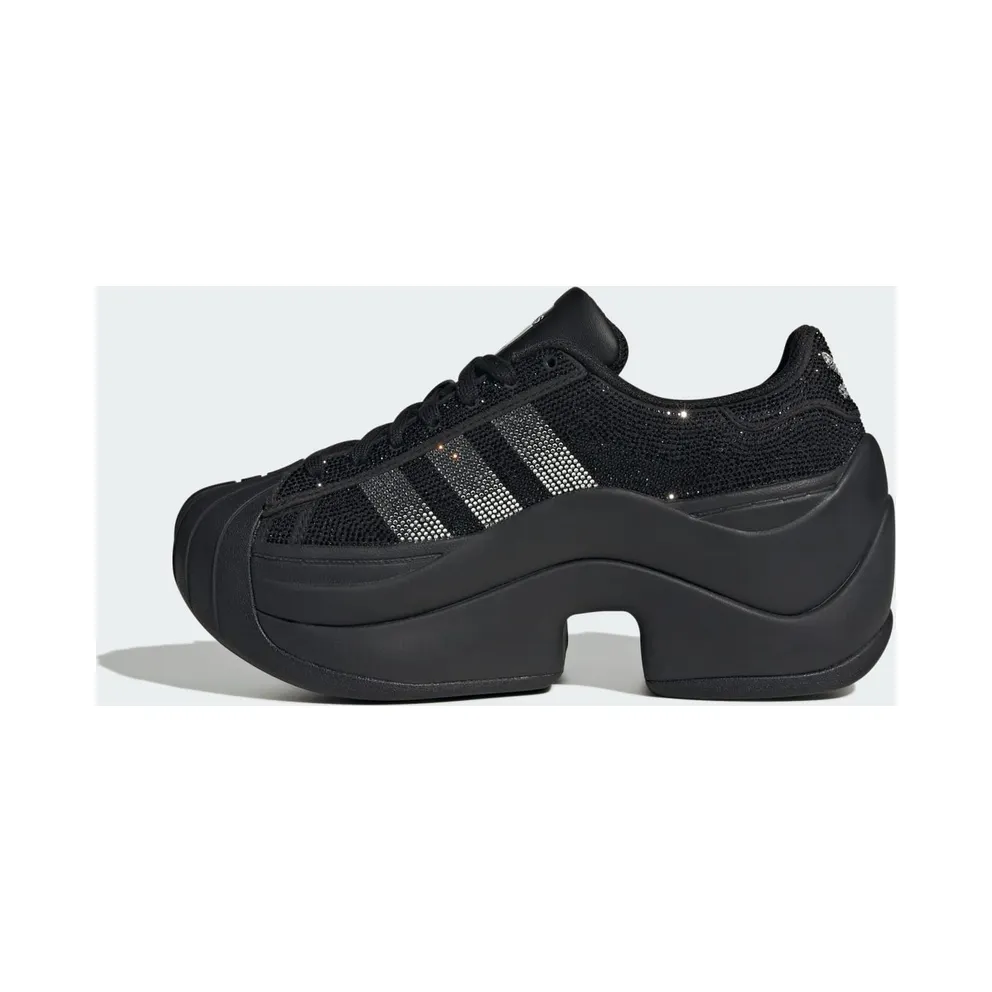 Adidas SUPERSTAR BOLD- Core Black / Silver Metallic / Cloud White (IH1663)