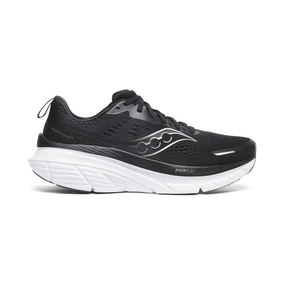 SAUCONY Guide 18 “Black / White” (S20998-100)