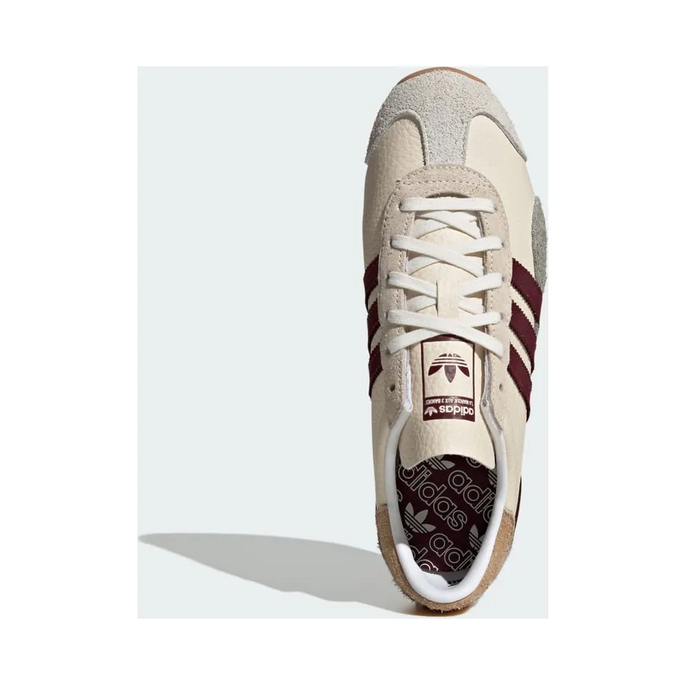 Adidas Country OG Wonder White / Maroon / Silver Pebble (JI2871)