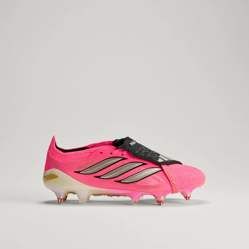 Adidas Predator Elite Fold-Over Tongue SG Cleats, Pink (HP9968)