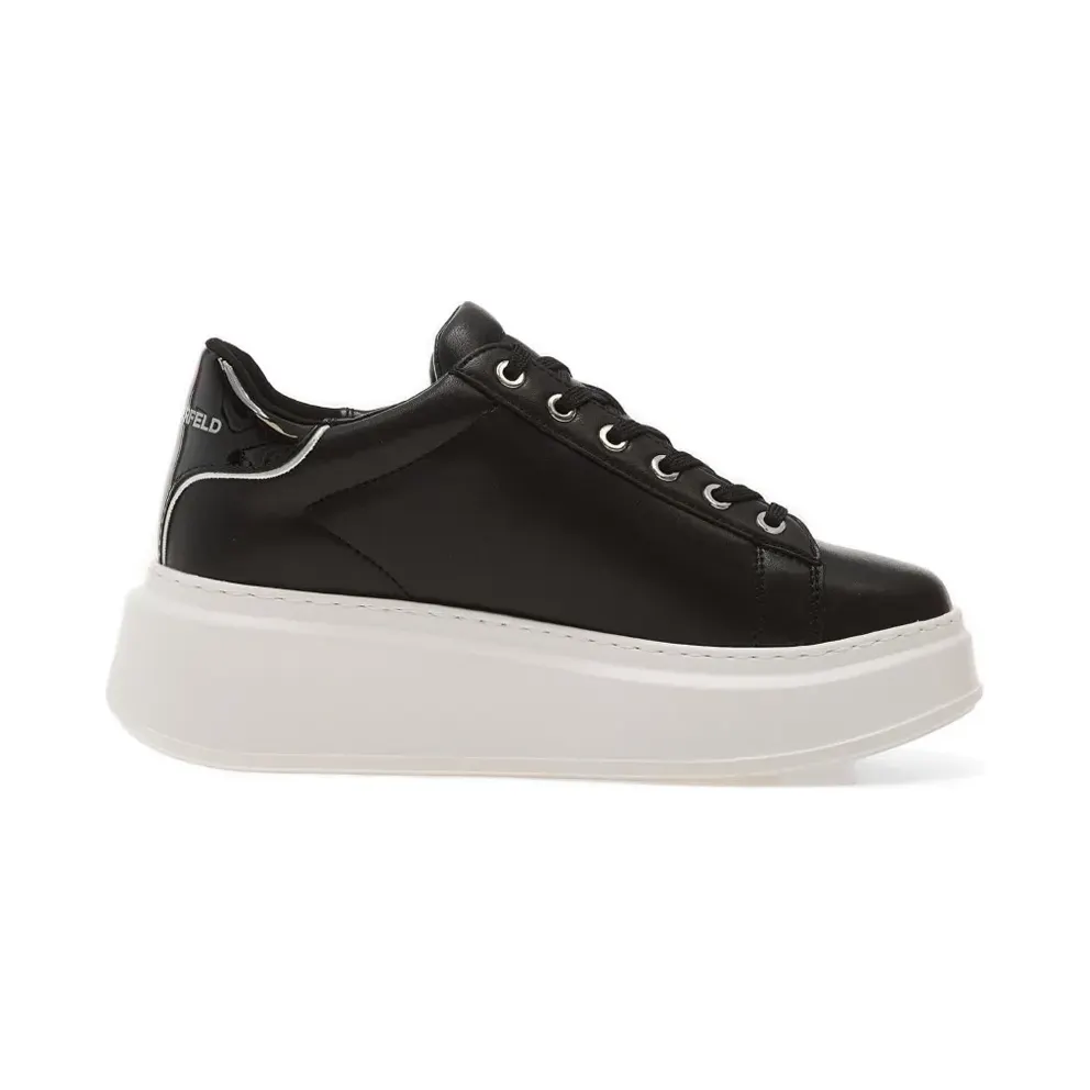 Karl Lagerfeld Jeans Anakapri with plateauzool and verfraaid with kristallen – Black (KL63518A00S)