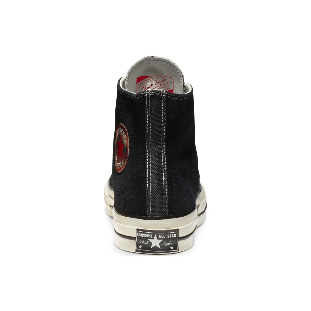 Converse Chuck Taylor All-Star 70s Hi Suede Pack Black Black/Black-Egret (162373C)