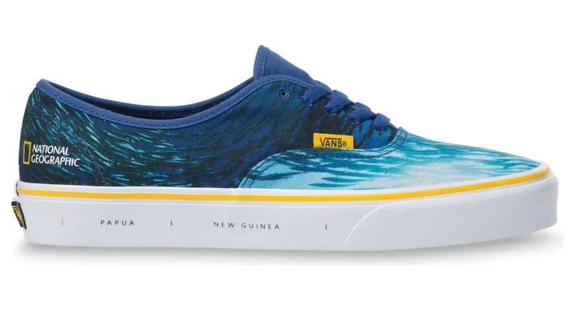 Vans National Geographic x Authentic ‘Ocean’ Ocean/True Blue (VN0A2Z5I002)