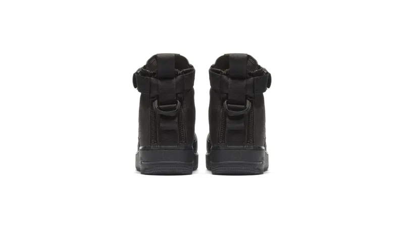 Nike SF Air Force 1 Mid Triple Black Black/Black-Black (917753-005)