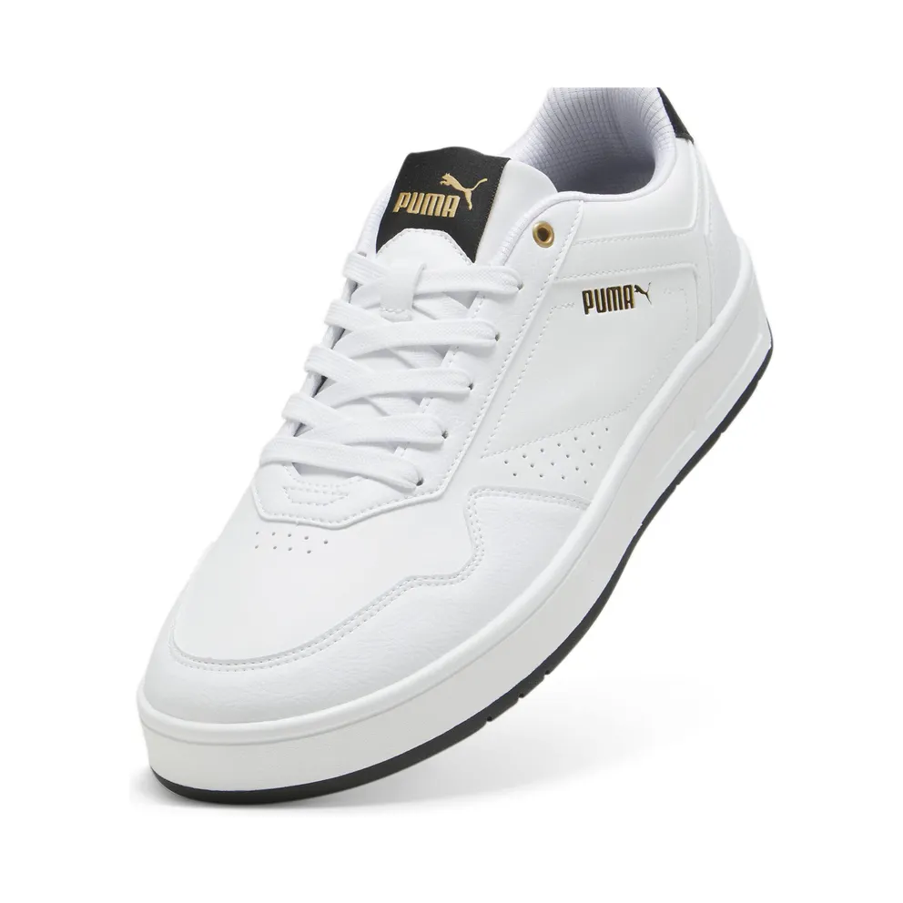 Puma Court Classic “Puma White / Puma Black / Puma Gold” (395018_07)