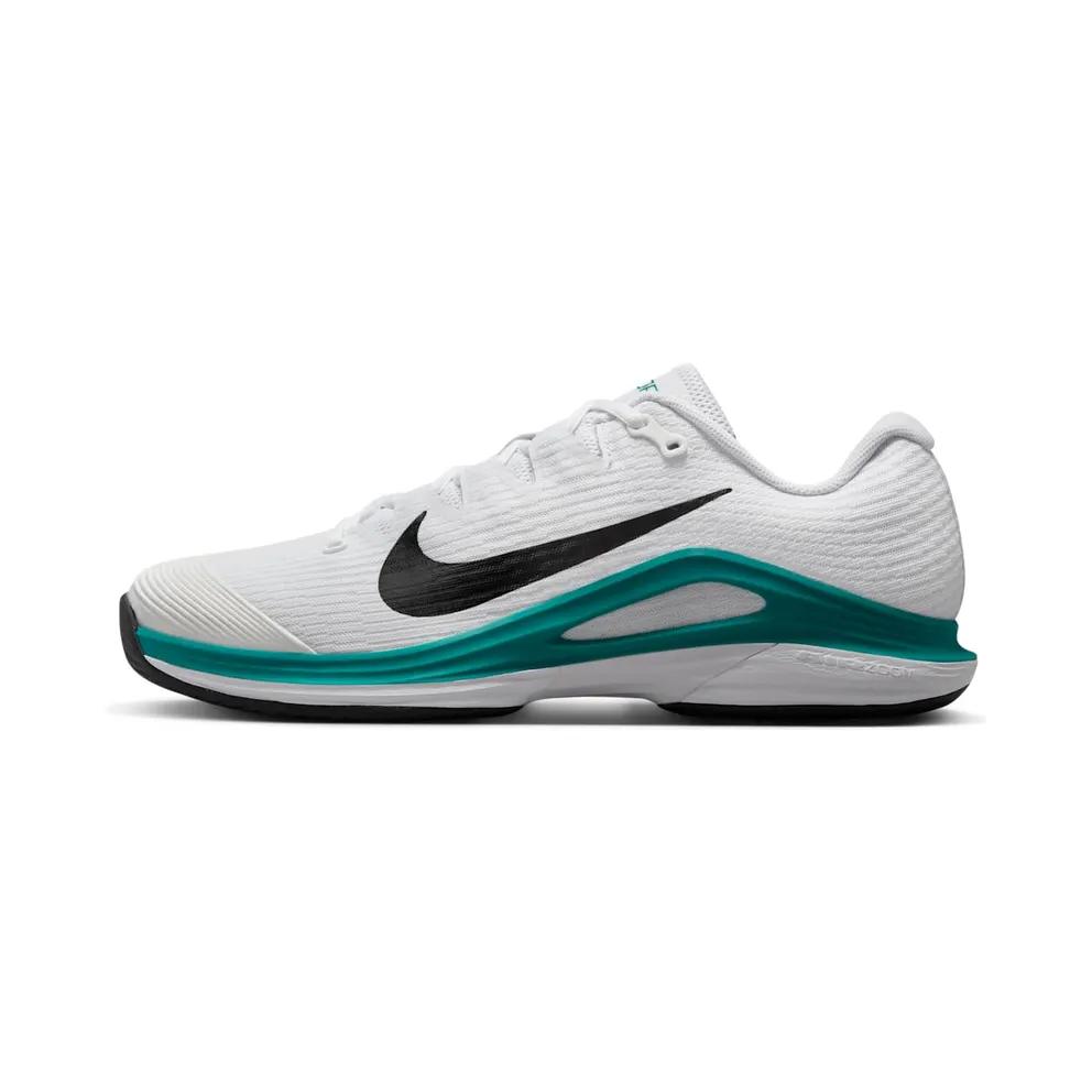 Nike Court Air Zoom Vapor 12 HC White Radiant Emerald Black (FV5552-104)