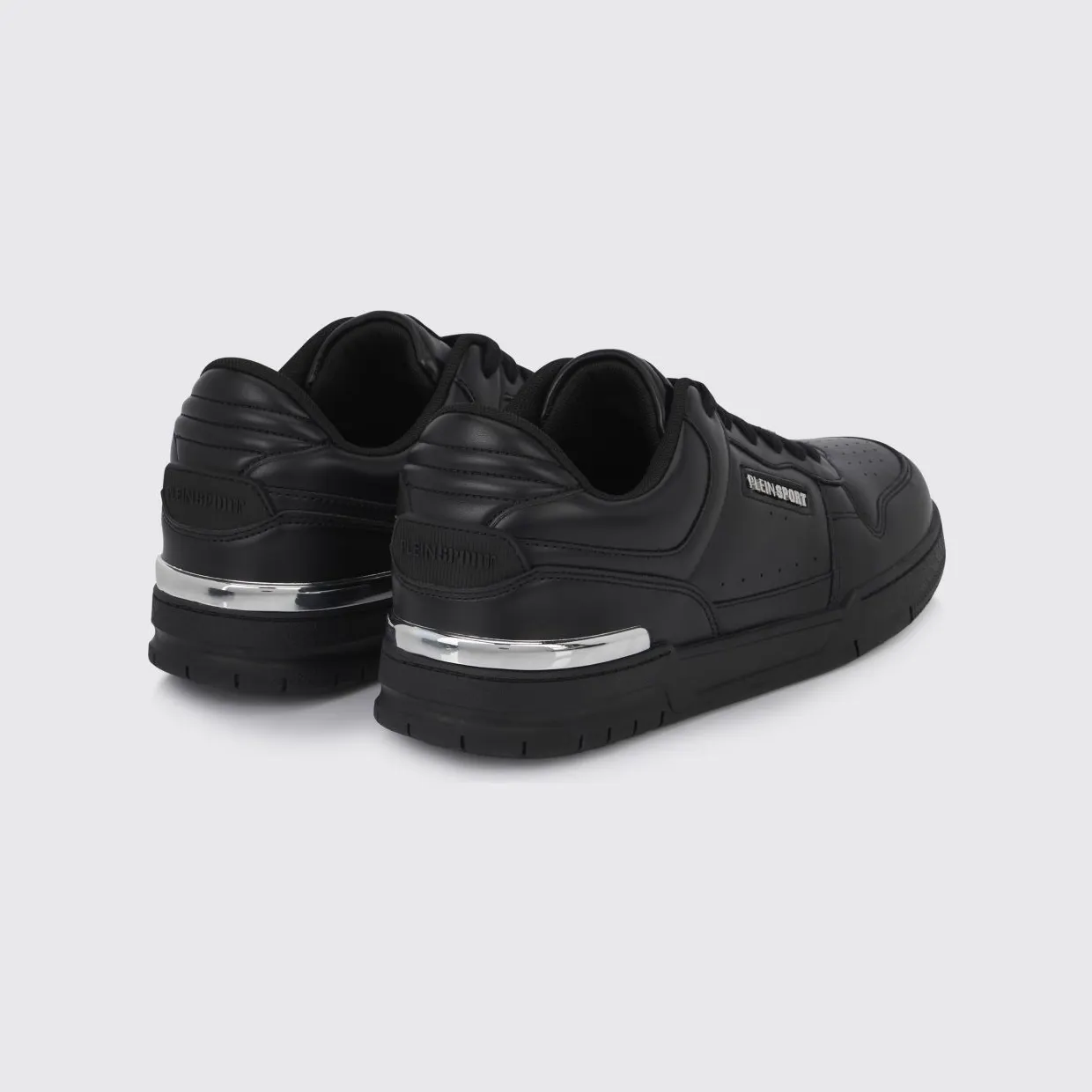 Plein Sport Viper II Leather Sneakers Black (FAESUSC0794SLE004N0202) (2)