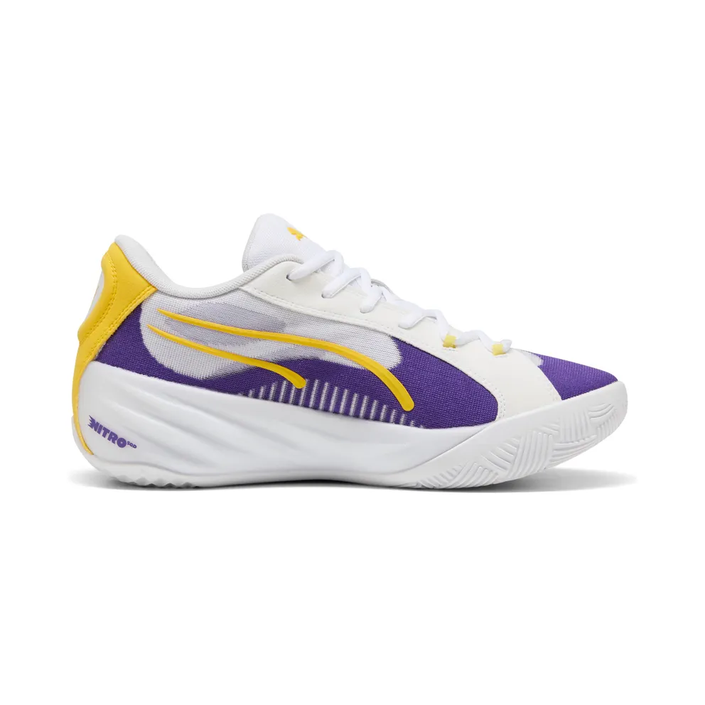 Puma All-Pro NITRO™ LA “Team Violet / Pelé Yellow” (311899_01)