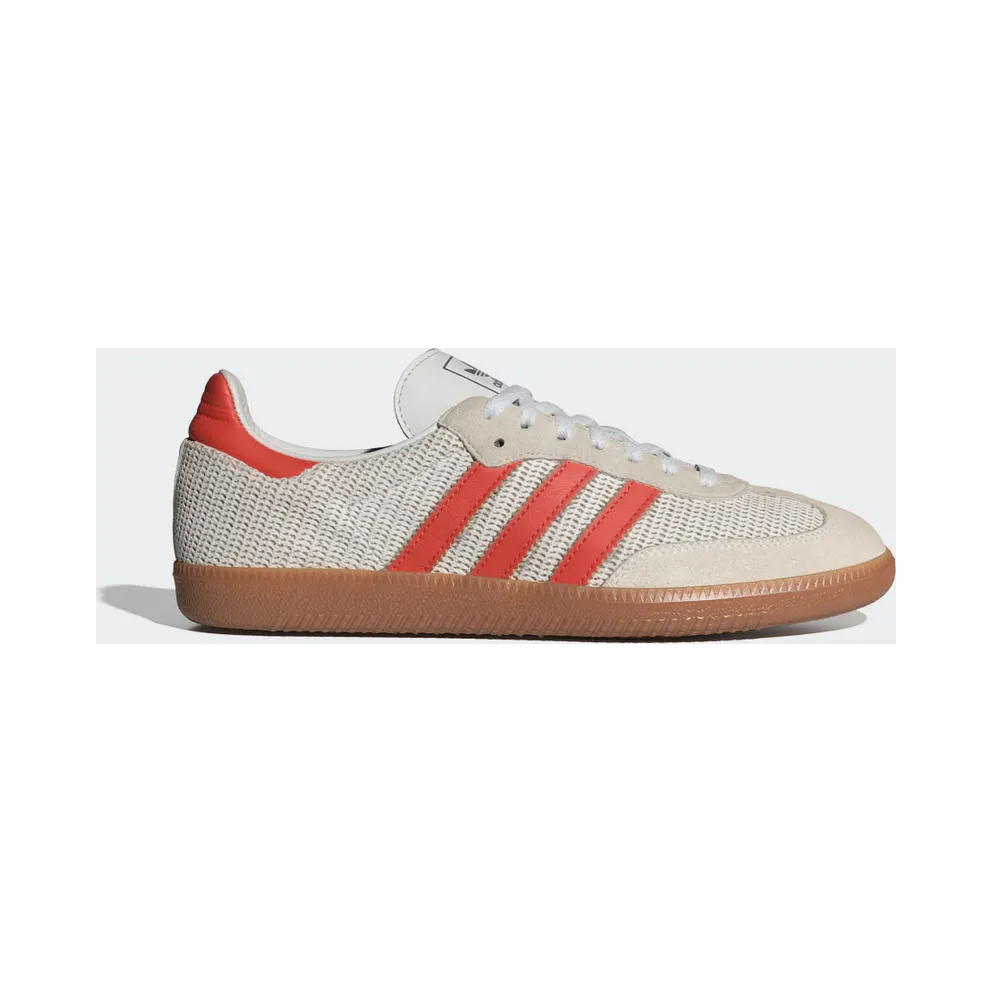 adidas Samba OG Crystal White / Preloved Red / Gum M2 (IG1380)