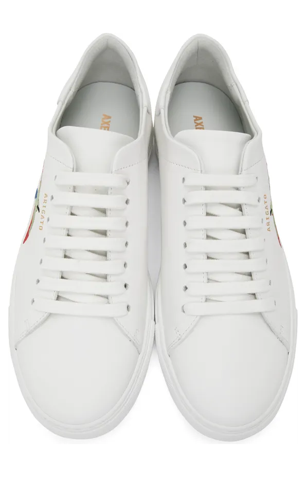 Axel Arigato White Clean 90 Bee Birds Sneakers (28741) (5)