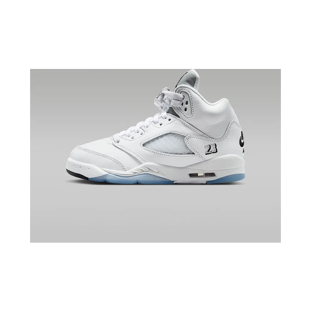 Air Jordan 5 Retro OG GS “White Metallic (2026)” (HQ7980-103)