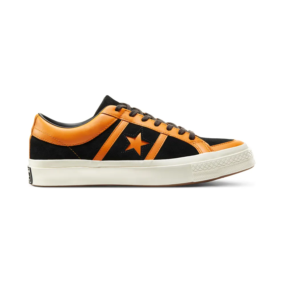 Converse One Star Academy Low Collegiate Suede Russet Orange Black/Russet Orange/Egret (167137C)