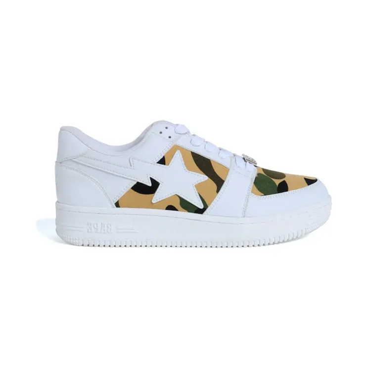 Bape 1st Camo Bape Sta Low White (1F80191002-WHT)