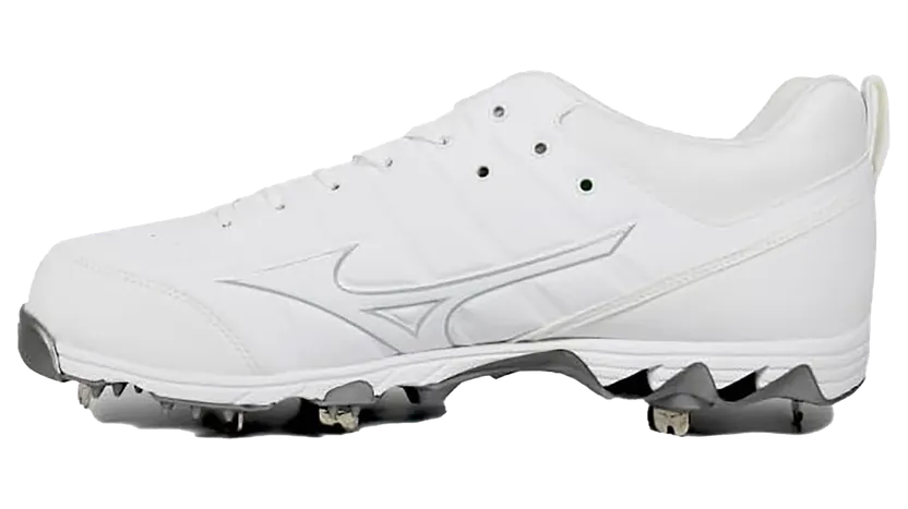 Mizuno Ambition 2 Low Metal Baseball Cleat “White” (11GM215301)
