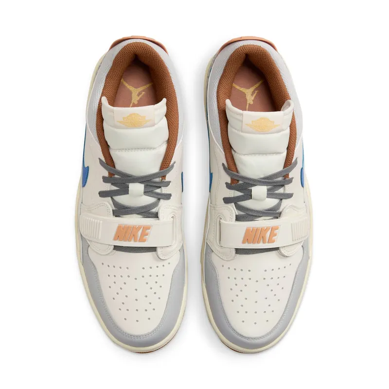 Jordan Legacy 312 Low Phantom Amber Brown Star Blue (HF0746-041)
