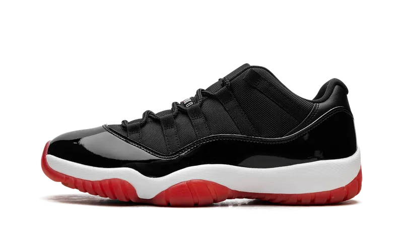 Jordan 11 Retro Low “Bred (2025)” (FV5104-006)