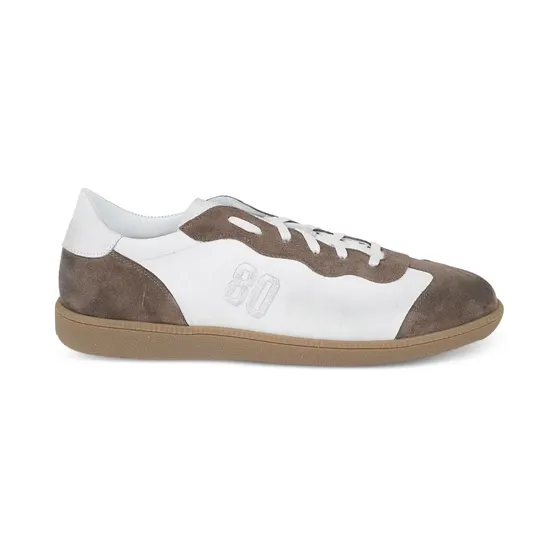 BE980 Bestickte Harvard 4 mit Wildledereinsätzen “Brown” (HARDVARD4)