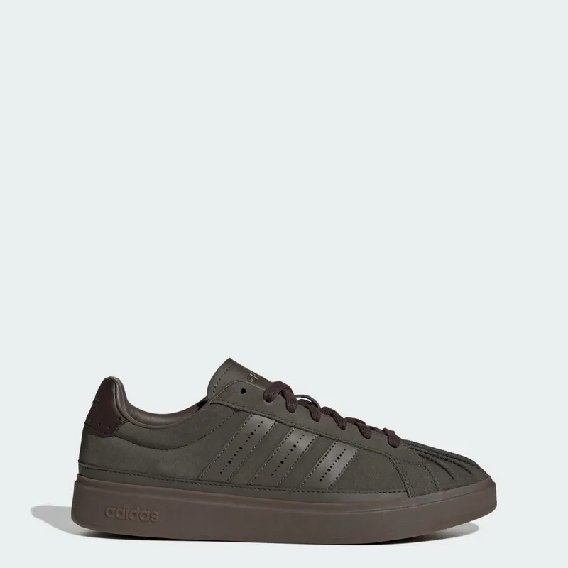 Adidas STREETTALK Shoes Shadow Olive / Shadow Olive / Dark Brown (KJ7440)