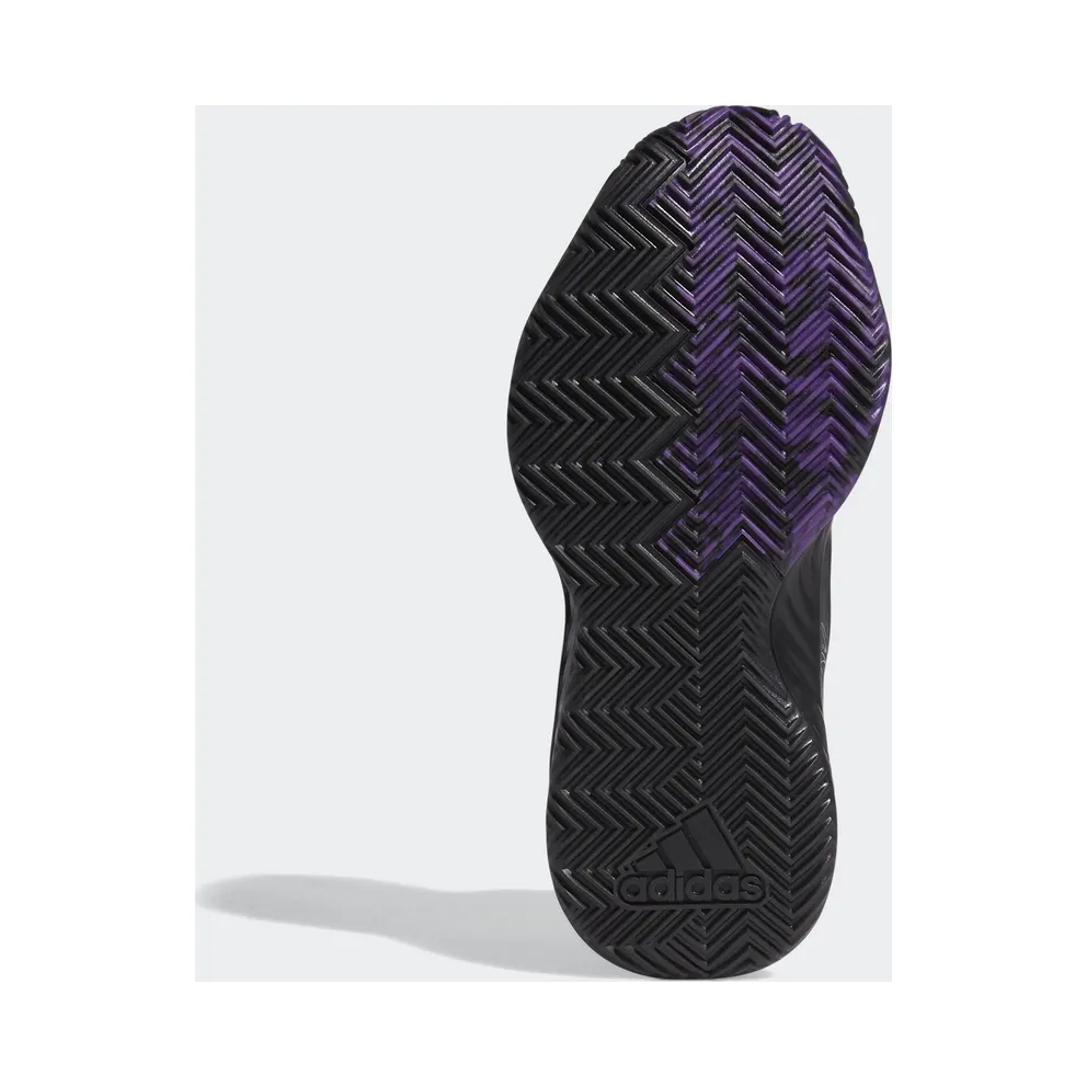 adidas Dame 5 Marvel Black Panther (Youth) Core Black/Active Purple/Silver Metallic (EG2627)