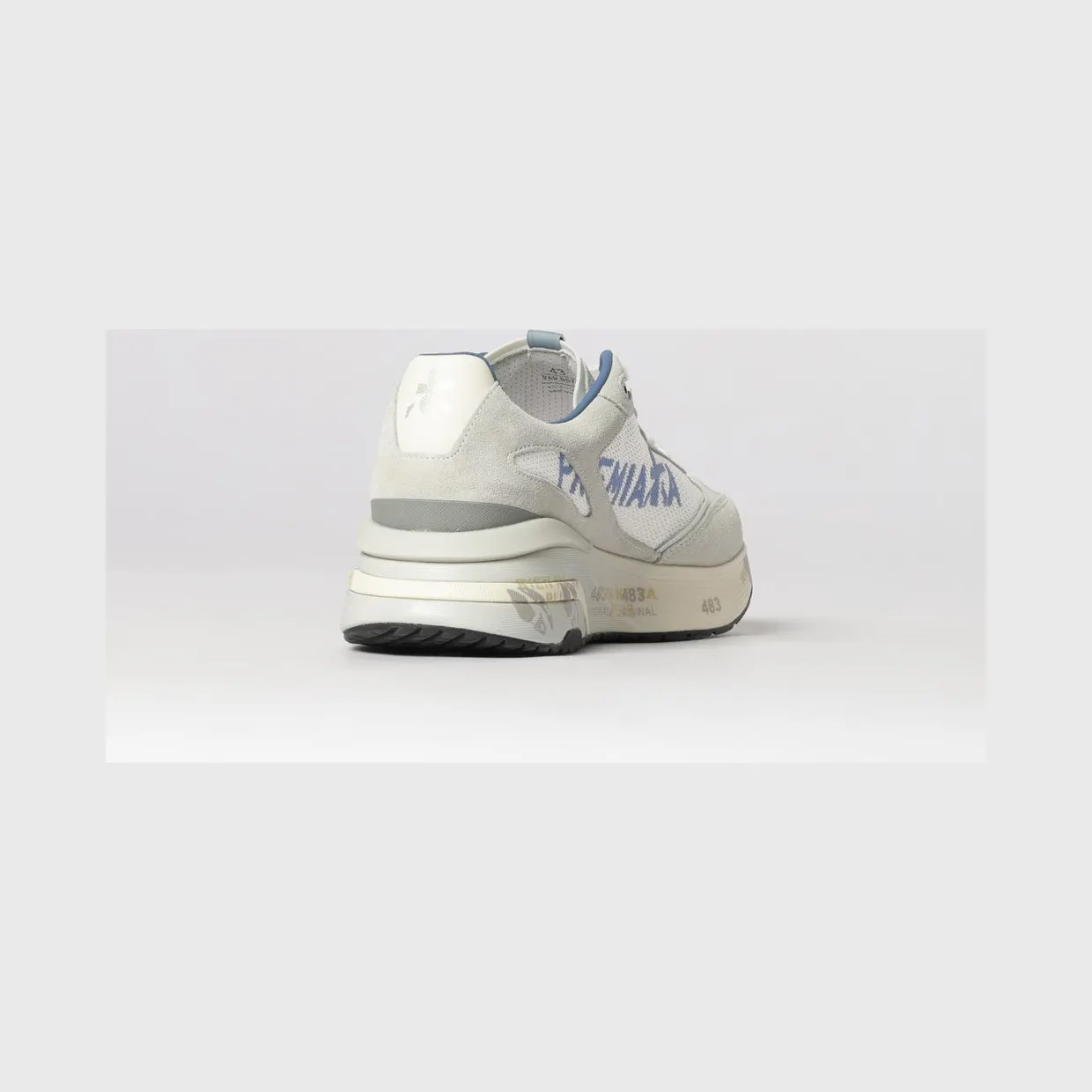 Premiata Moerun Suede Sneakers White (MOERUN8075) (2)