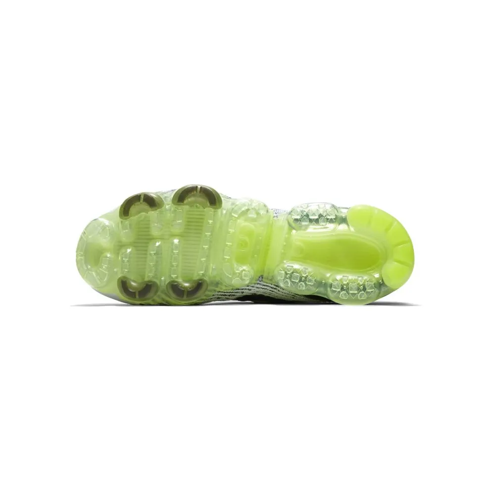 Nike Air VaporMax Flyknit 3 White Black Volt Bright Crimson White/Black-Volt-Bright Crimson-Metallic Silver (AJ6900-100)