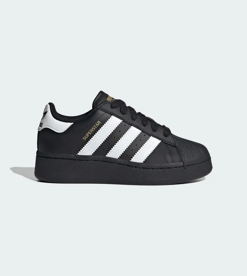 adidas Superstar XLG Kids Core Black / Cloud White / Gold Metallic (IG0278)