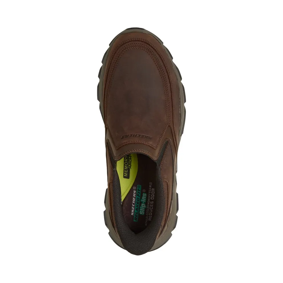 Skechers Slip-ins Relaxed Fit: Santoro – Archaic Sneaker Bruin