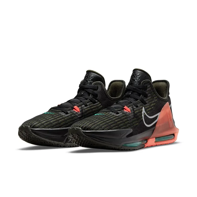 Nike LeBron Witness 6 Black Crimson Pulse (CZ4052-001)