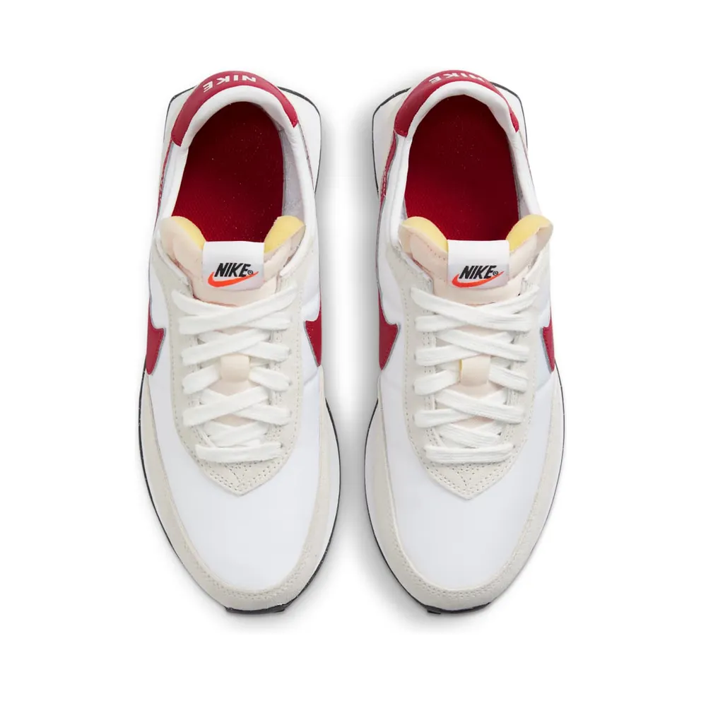 Nike Waffle Trainer 2 “White/Black/Bright Crimson/Gym Red” (DC6477-101)