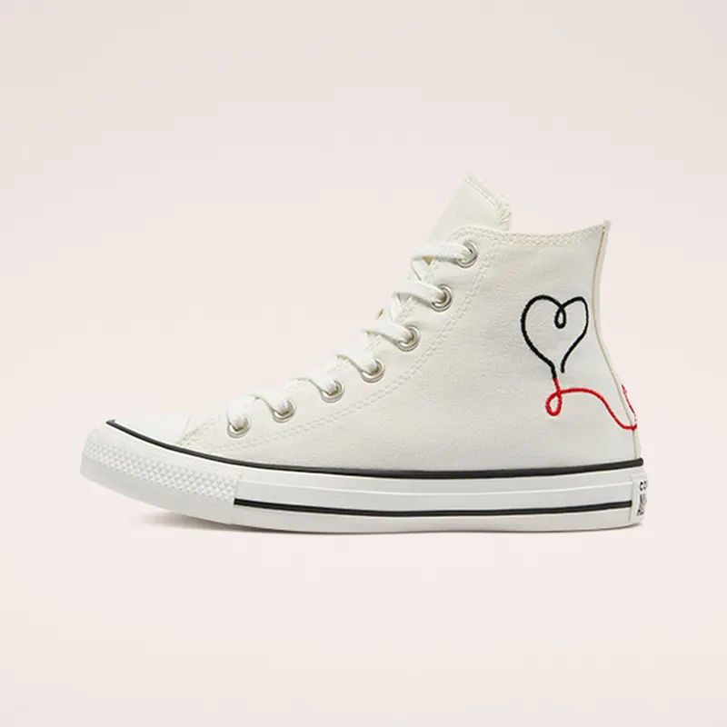 Converse Chuck Taylor All-Star Hi Made with Love White (171159F)
